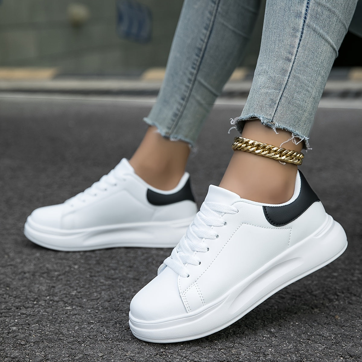 Comfortabele orthopedische sneakers met pijn verlichtende ondersteuning – Dames