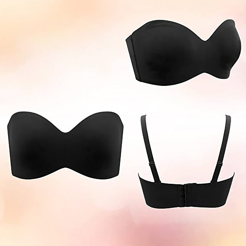 Comfortabele naadloze strapless bh met ademende ondersteuning – Dames