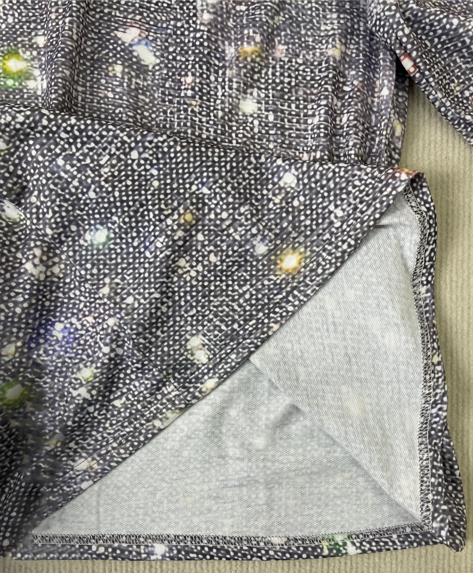 Glitter blouse met lange mouwen en glamoureus design – Dames