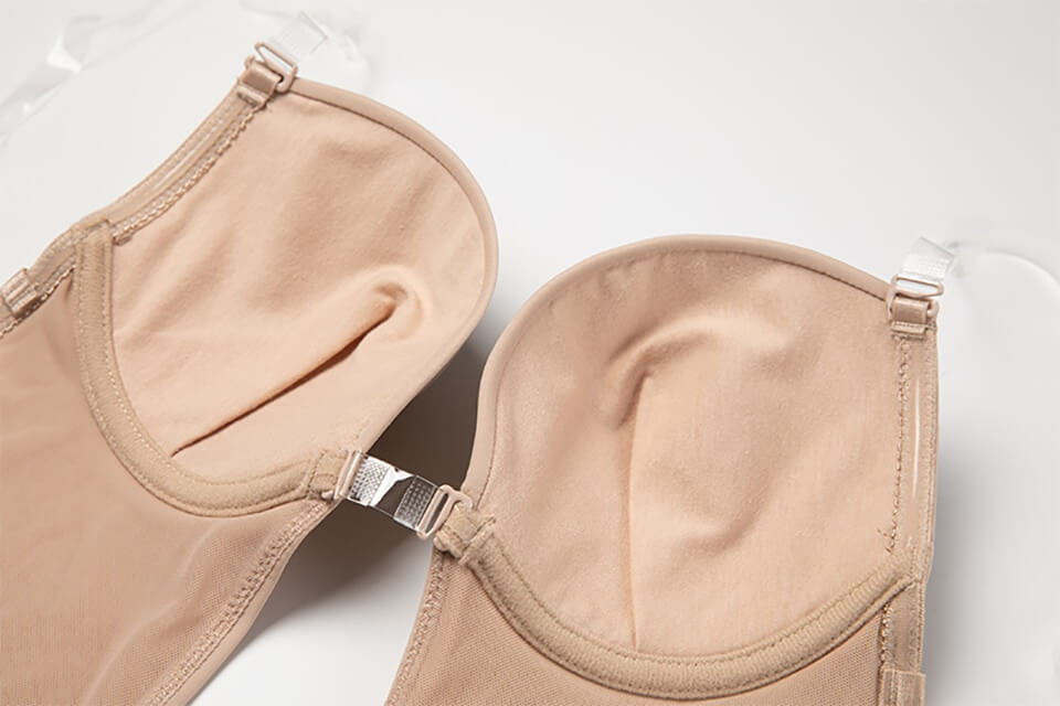 Onzichtbare body shaper met diepe v-hals en rugloos design voor elegante gelegenheden – Dames