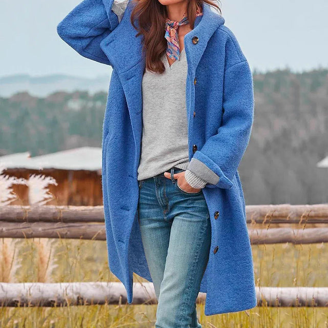 Elegante wintermantel met verfijnde pasvorm – Dames
