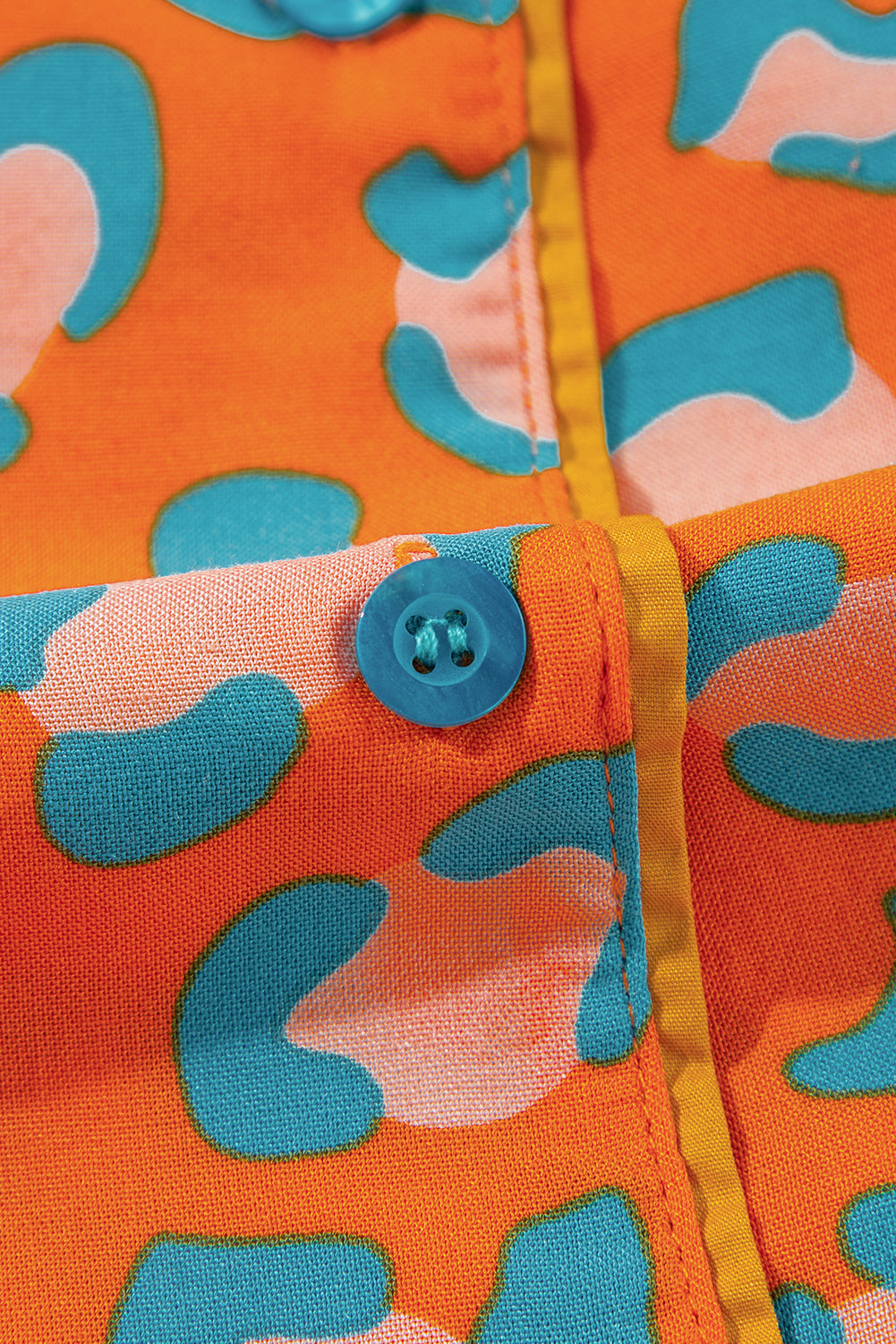 Comfortabele pyjamaset met panterprint van katoenmix voor de zomer – Dames