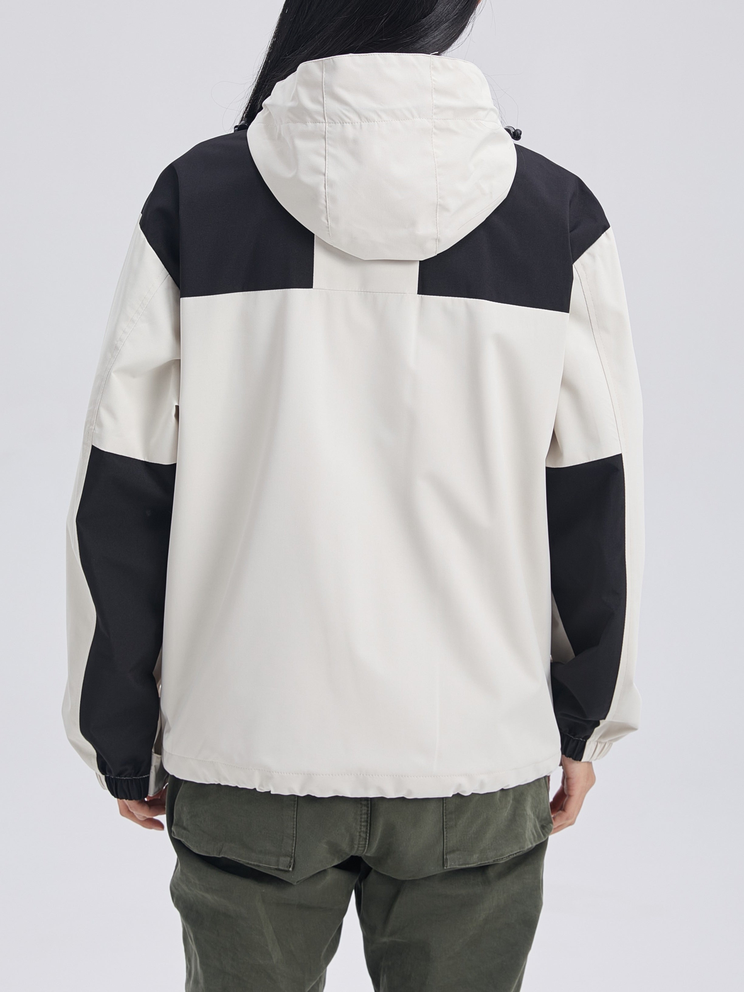 3-in-1 fleece winterjas met capuchon – Dames