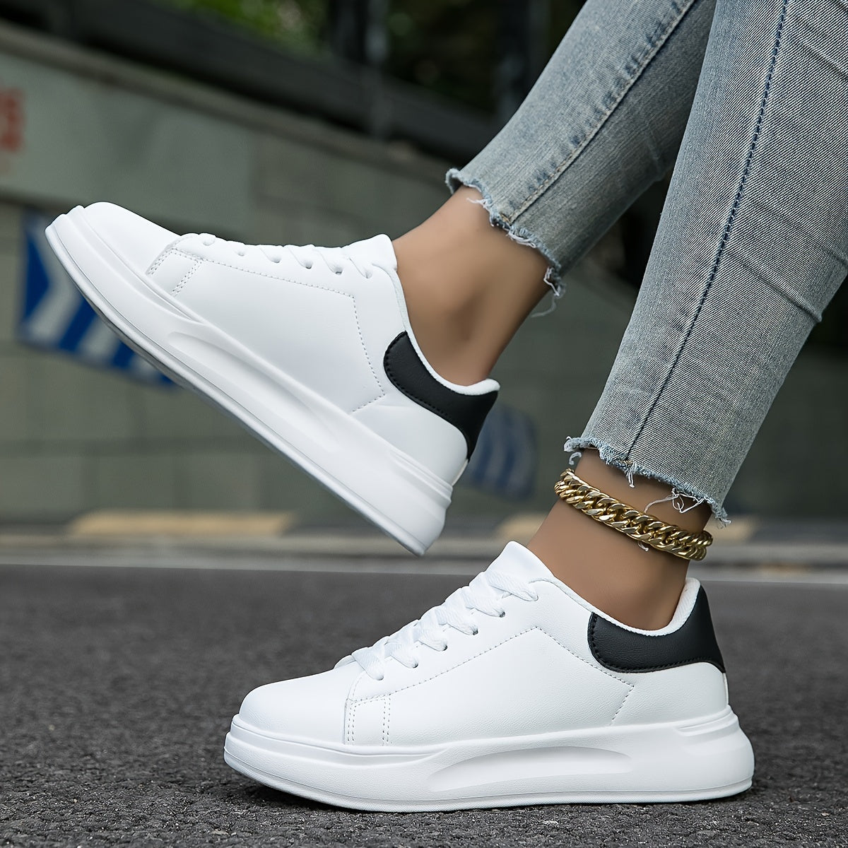 Comfortabele orthopedische sneakers met pijn verlichtende ondersteuning – Dames
