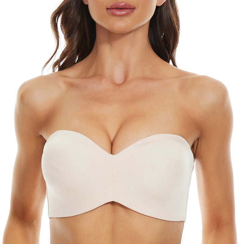 Comfortabele naadloze strapless bh met ademende ondersteuning – Dames