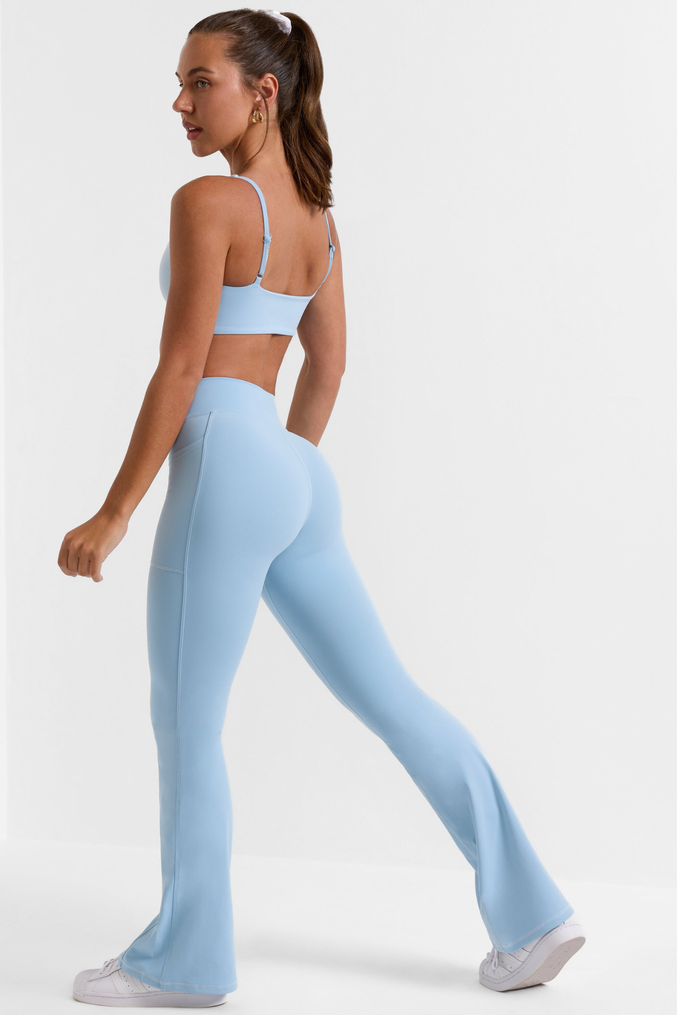 Uitlopende legging met hoge taille en shaping effect – Dames