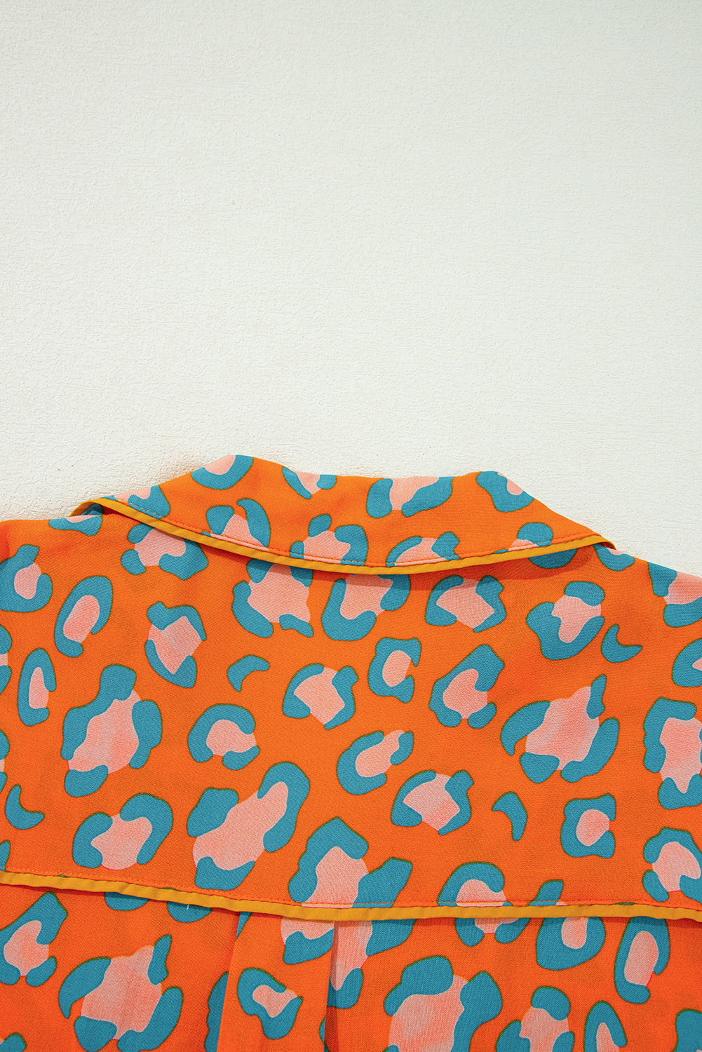 Comfortabele pyjamaset met panterprint van katoenmix voor de zomer – Dames