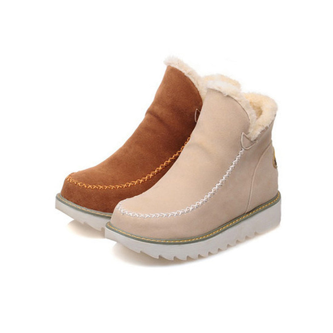 Warme antislip winterlaarzen met stijlvol design – Dames