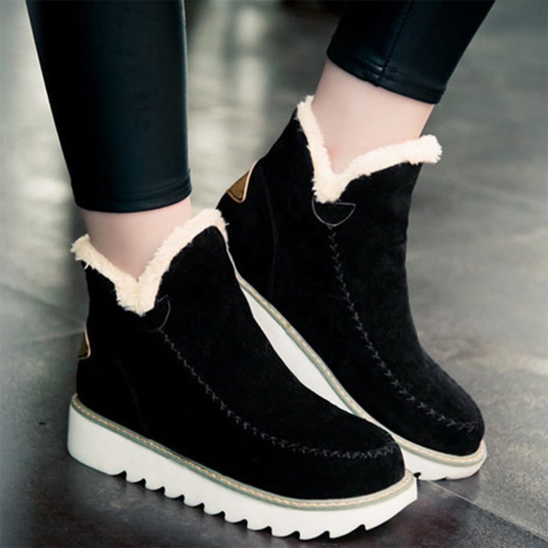 Warme antislip winterlaarzen met stijlvol design – Dames