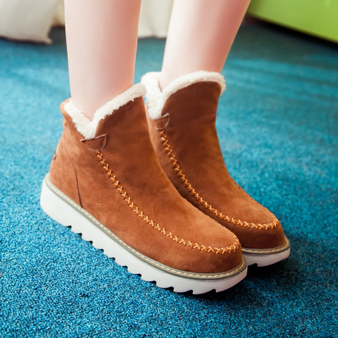 Warme antislip winterlaarzen met stijlvol design – Dames