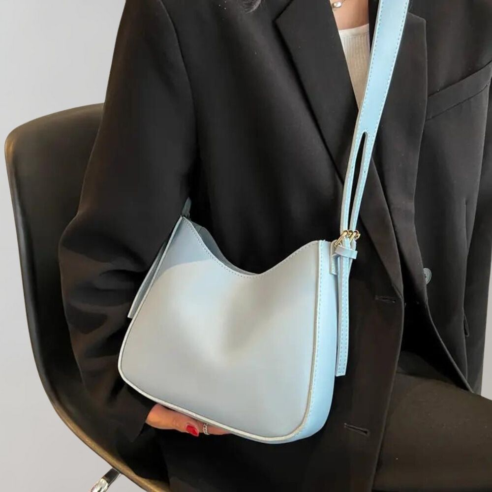 Minimalistische crossbodytas van PU leer – Dames