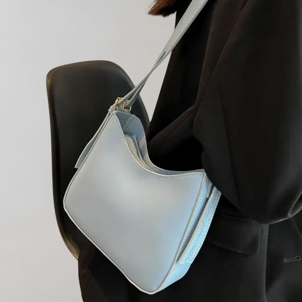 Minimalistische crossbodytas van PU leer – Dames