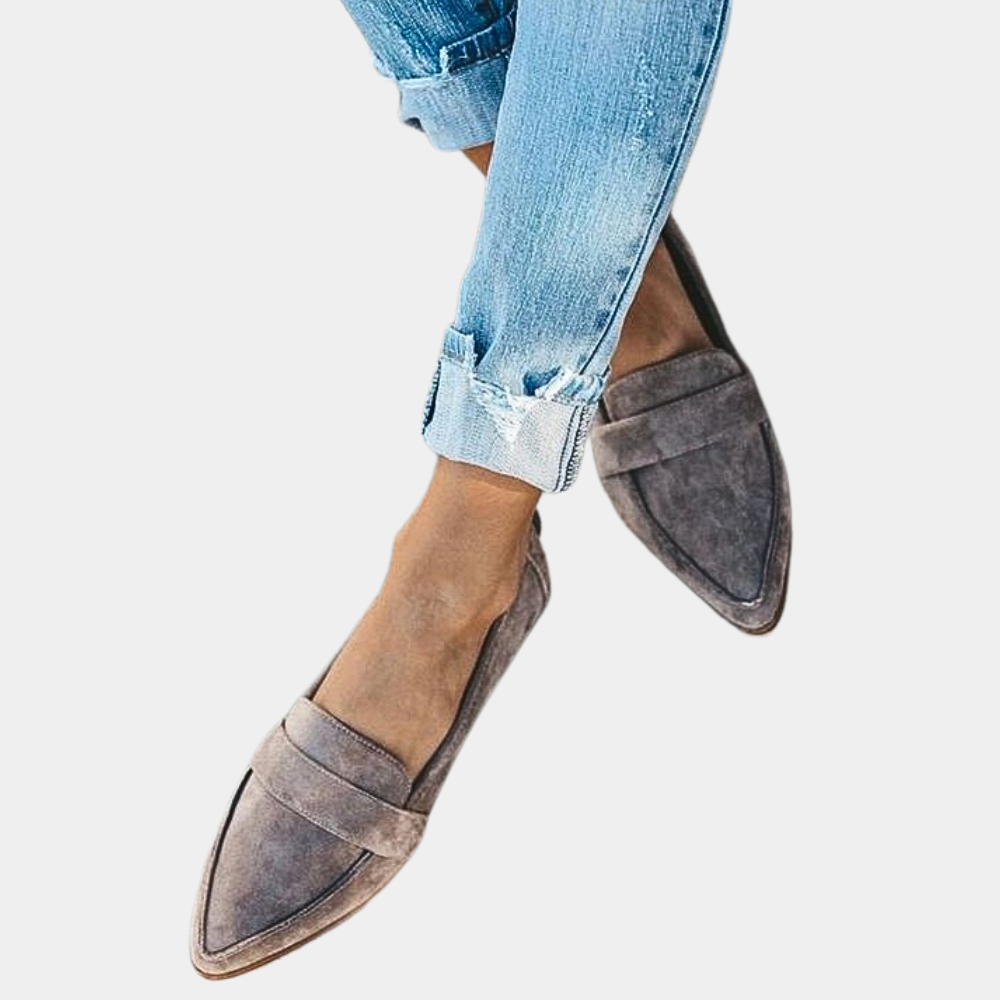 Comfortabele loafers van hoogwaardig materiaal voor een stijlvolle herfstlook – Dames
