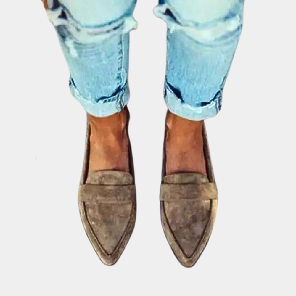 Comfortabele loafers van hoogwaardig materiaal voor een stijlvolle herfstlook – Dames
