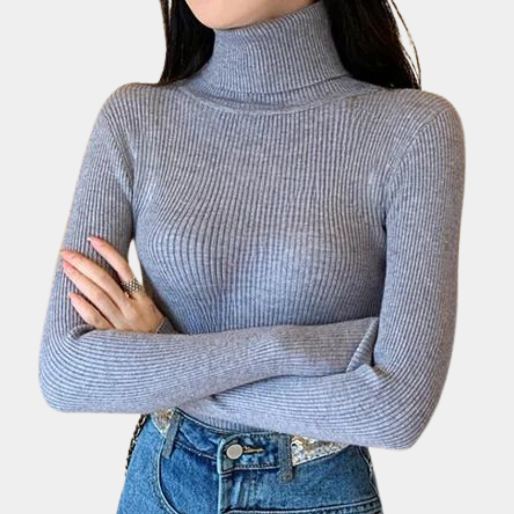 Luxe gebreide coltrui met tijdloos design – Dames
