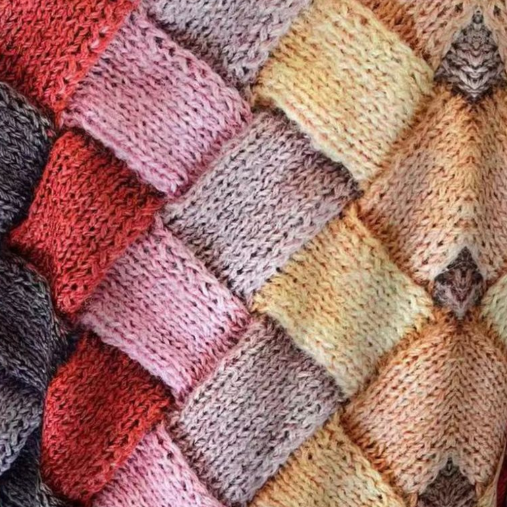 Comfortabele trui met kleurrijke print en zachte stof – Dames