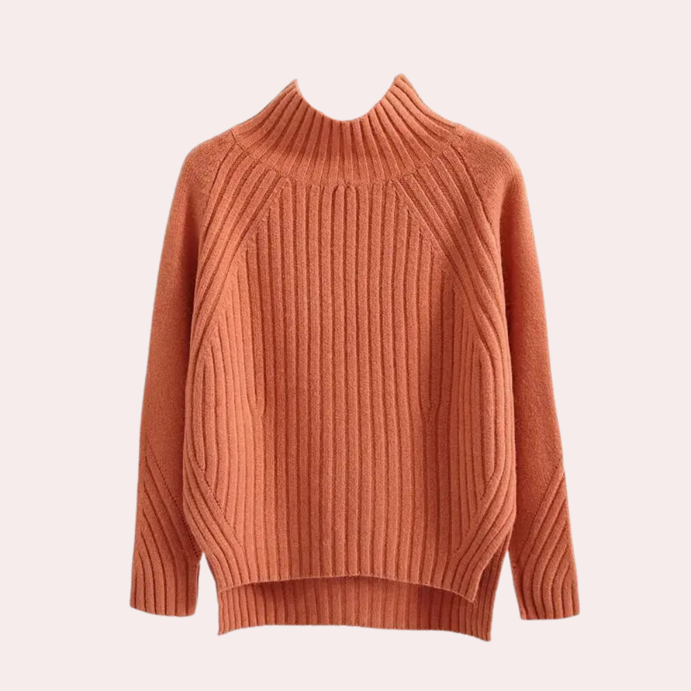 Luxe gebreide trui van zachte stof – Dames