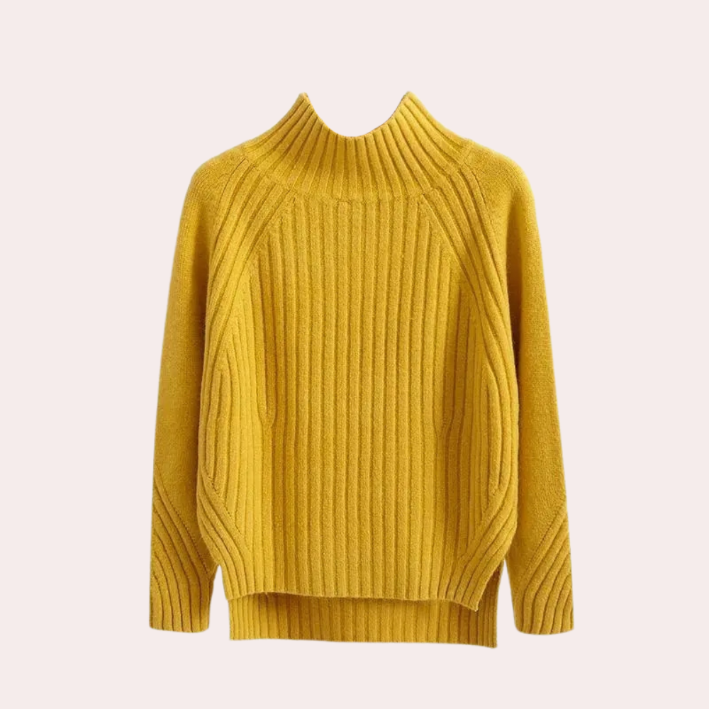 Luxe gebreide trui van zachte stof – Dames