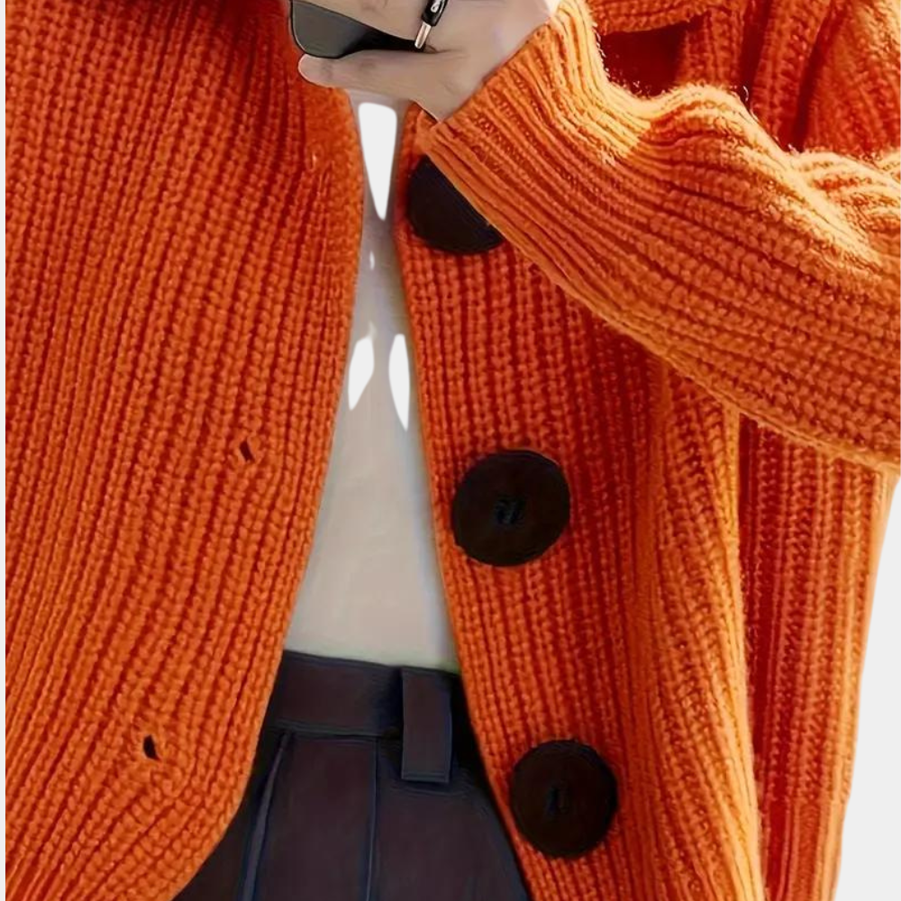Elegant vest van katoen met tijdloos design – Dames