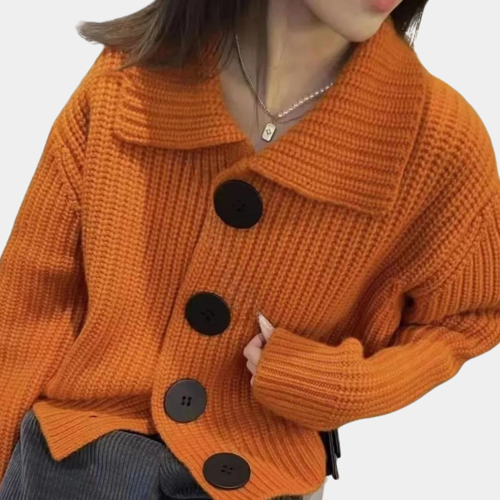 Elegant vest van katoen met tijdloos design – Dames