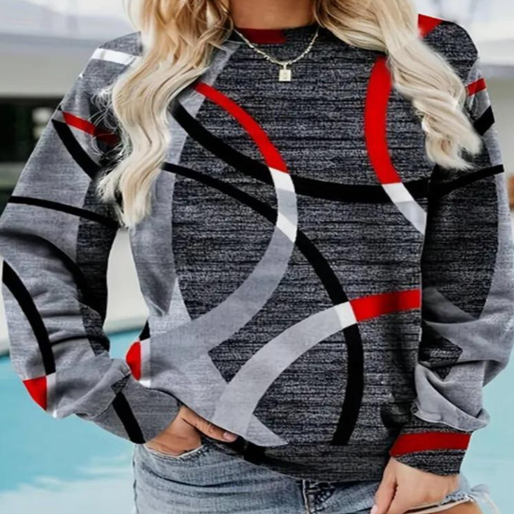 Comfortabele warme wintertrui met verfijnde uitstraling – Dames
