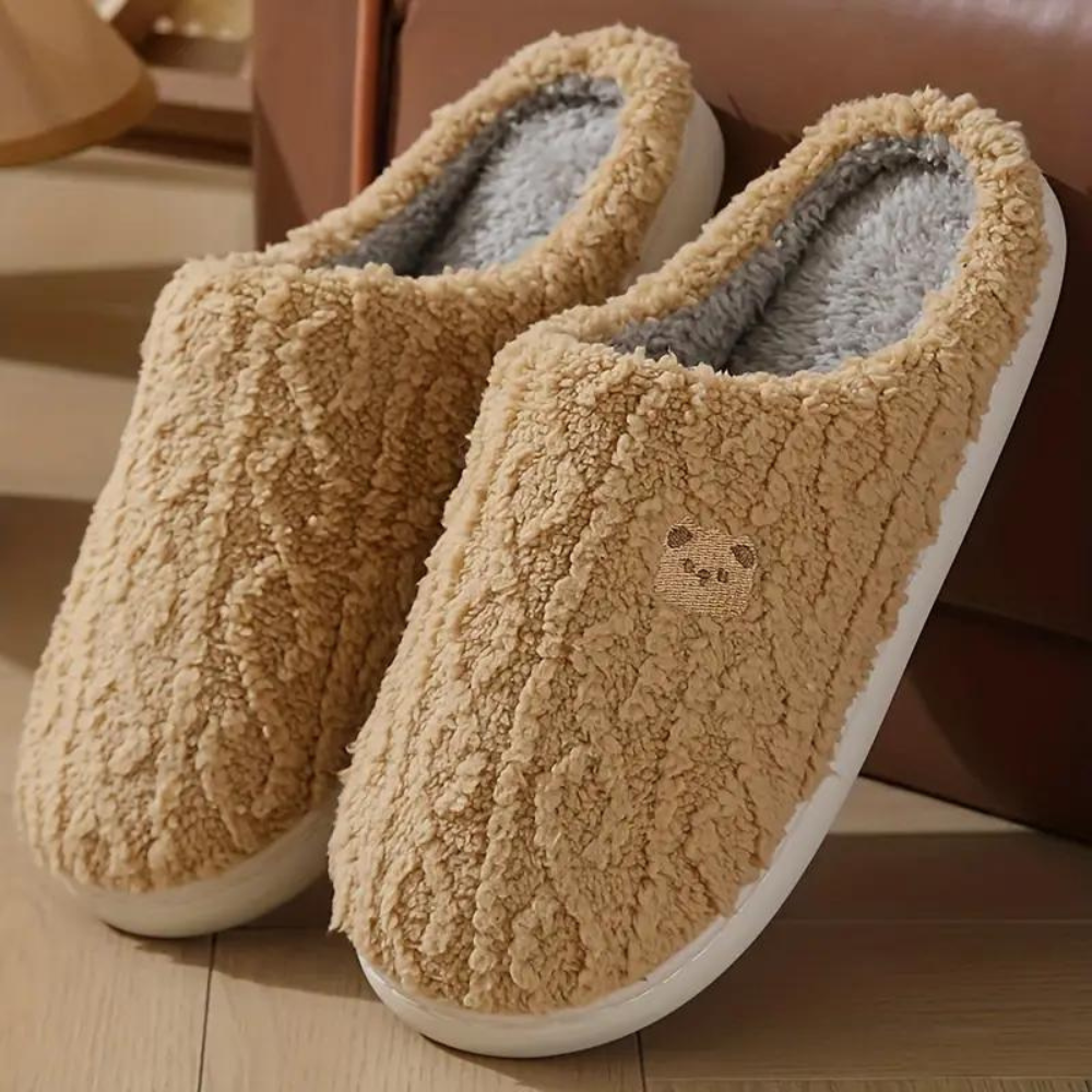 Warme winterpantoffels met zachte zool en stijlvolle look – Dames