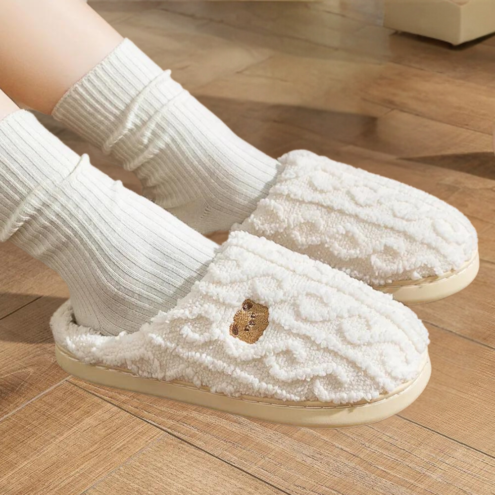 Warme winterpantoffels met zachte zool en stijlvolle look – Dames