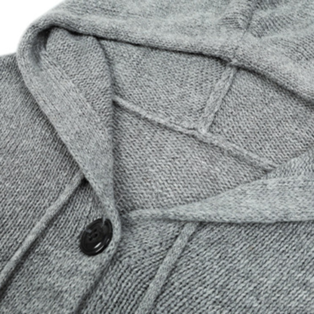 Comfortabel vest met capuchon in tijdloze kleuren – Dames