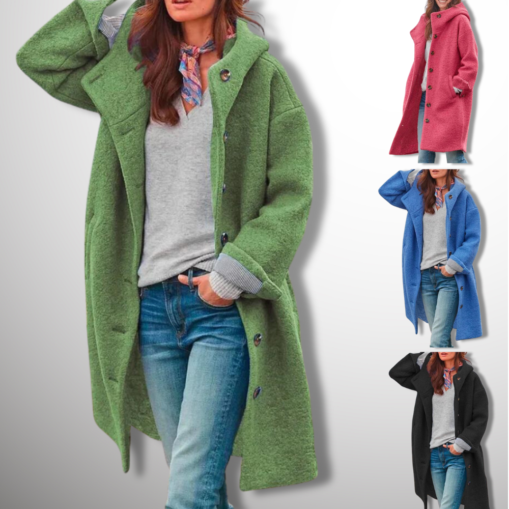Elegante wintermantel met verfijnde pasvorm – Dames