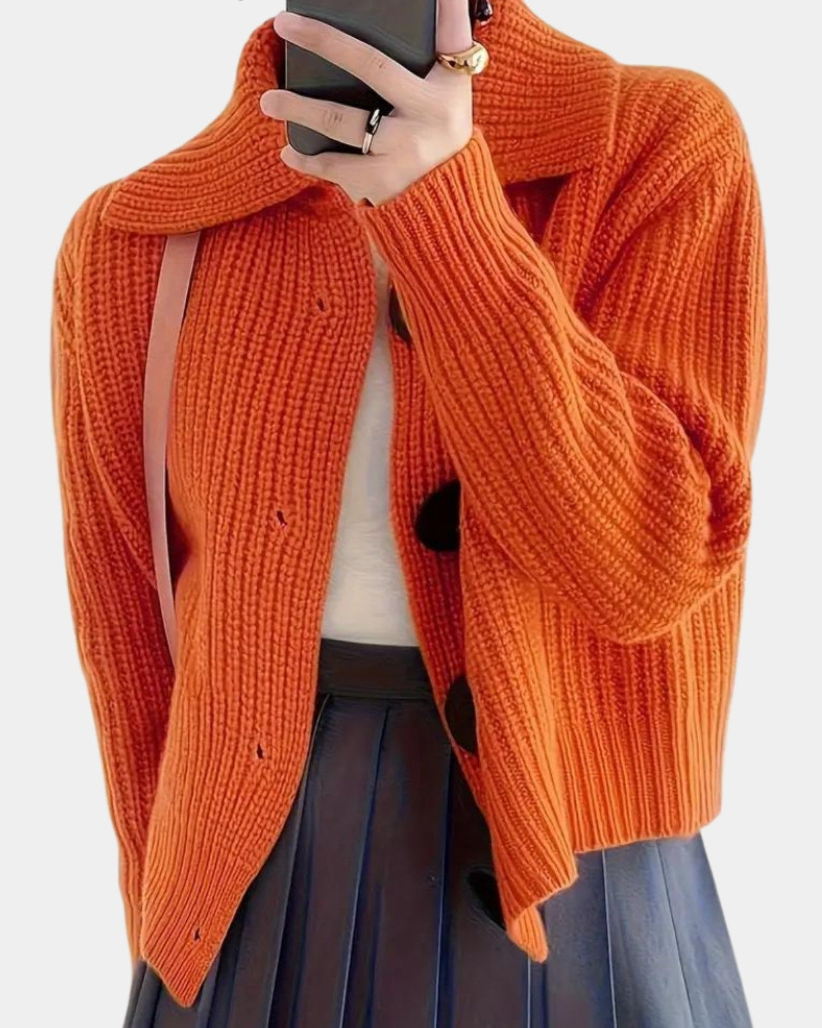 Elegant vest van katoen met tijdloos design – Dames