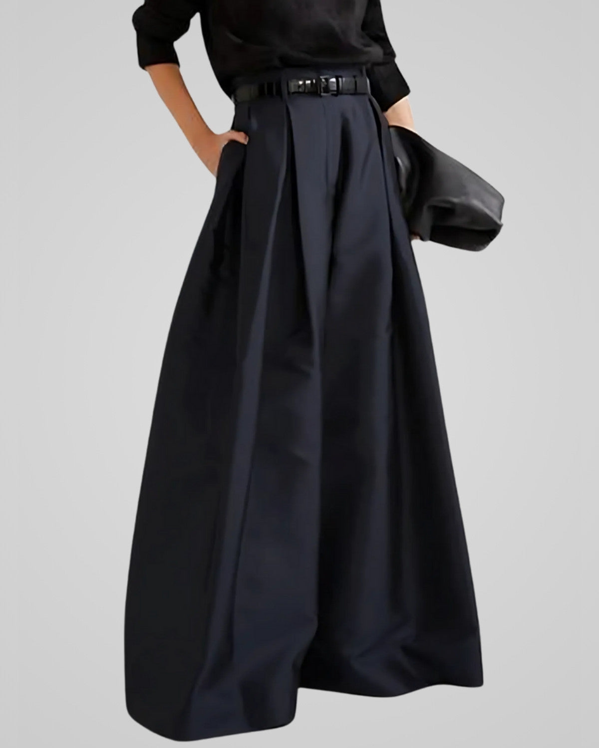 Elegante maxi rok broek met hoge taille voor formele en informele gelegenheden - Dames