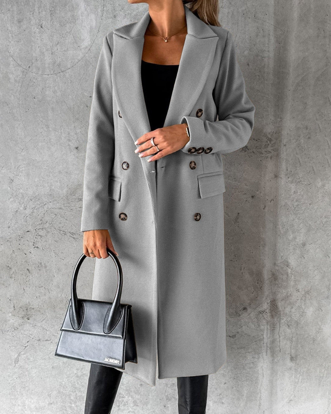 Elegante winterjas dames met warme voering en nette uitstraling – Dames