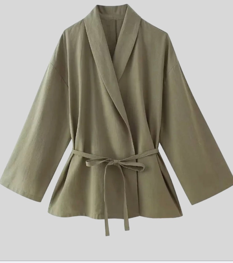 Merel | Elegante Linnen Set Voor Dames