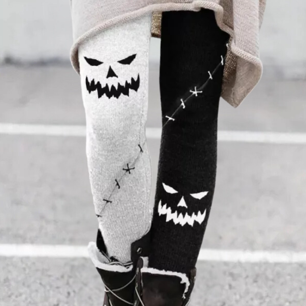 Stijlvolle rekbare legging met hoge taille – Dames