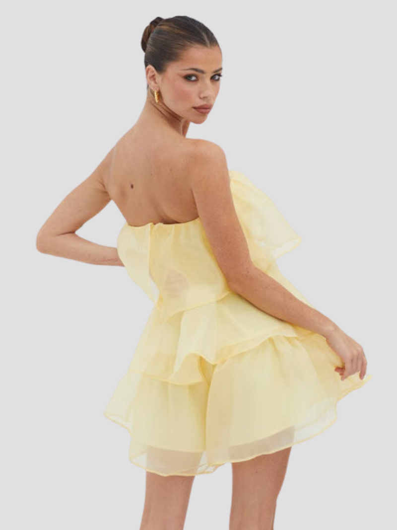 Lianne | Elegante Mini Zomerjurk Voor Dames