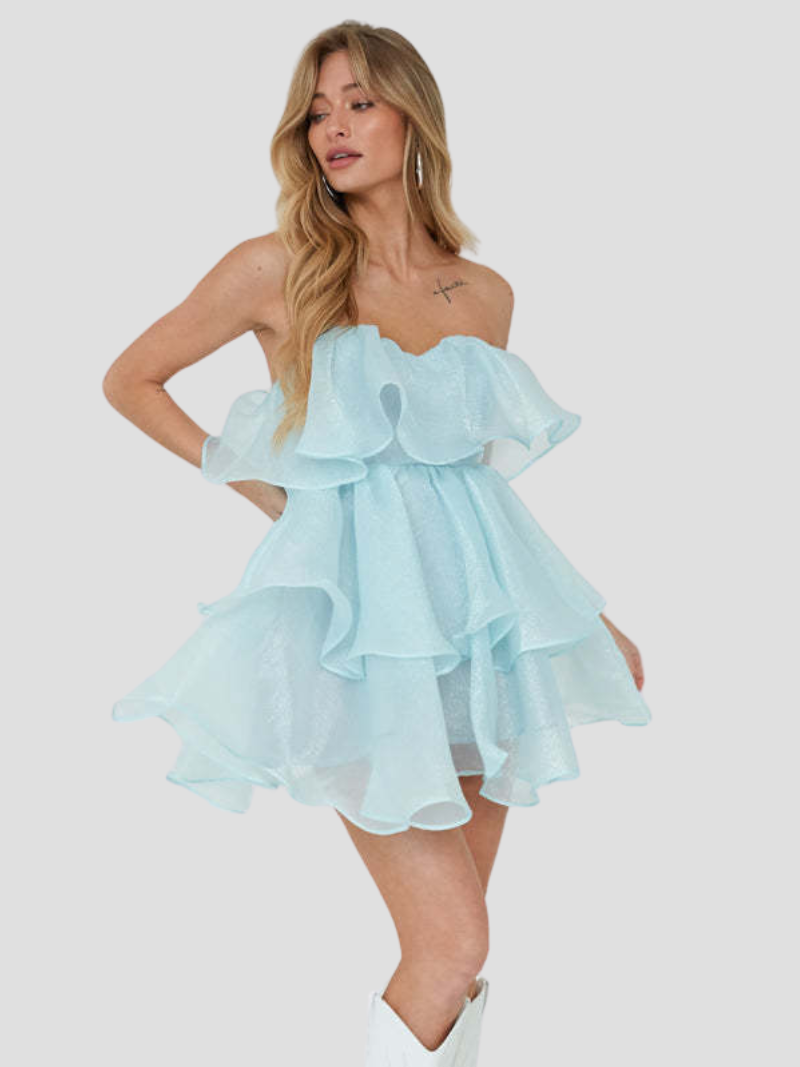 Lianne | Elegante Mini Zomerjurk Voor Dames