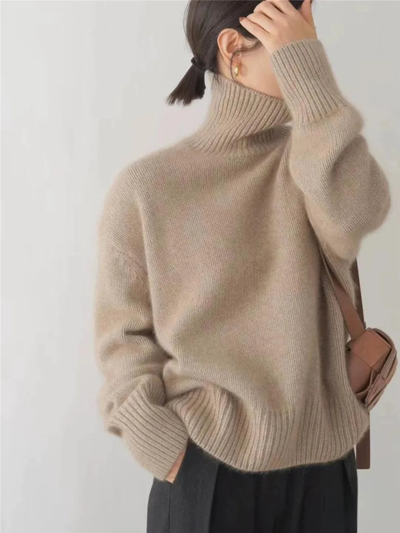 Luxe kasjmier trui met tijdloze elegantie – Dames