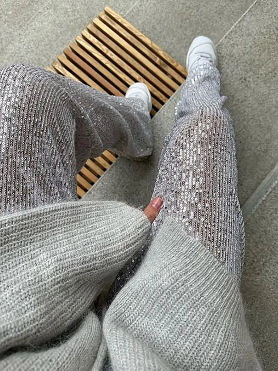 Noor | Elegante Glitter Broek