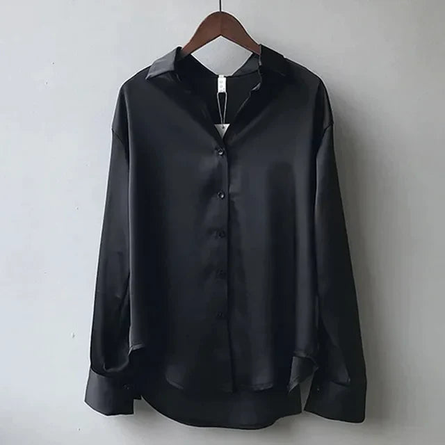 Tijdloze blouse met elegante knoopsluiting – Dames