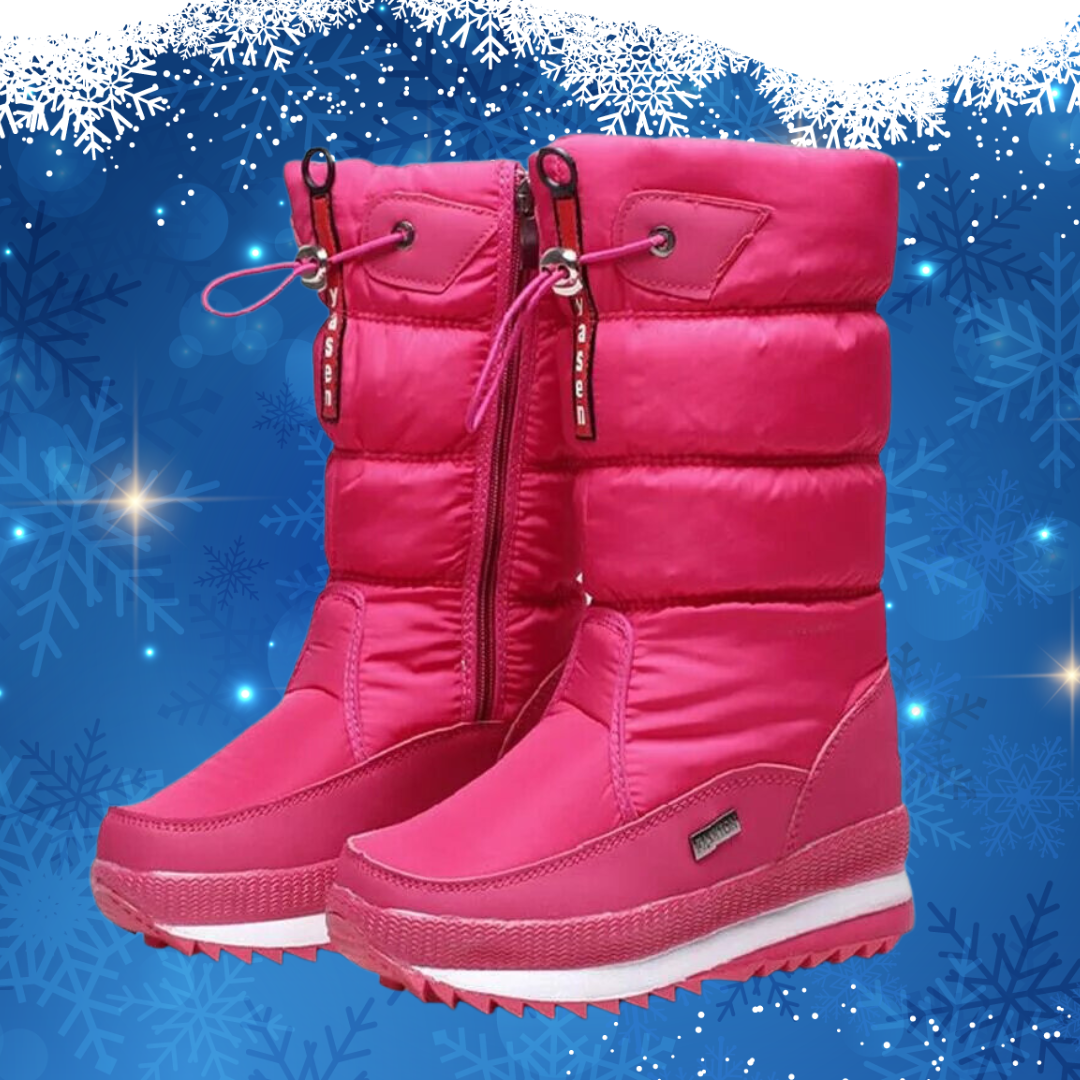 Warme winterlaarzen met stijlvol design – Dames