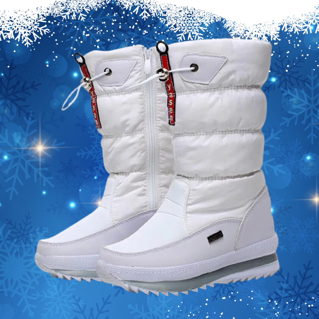 Warme winterlaarzen met stijlvol design – Dames