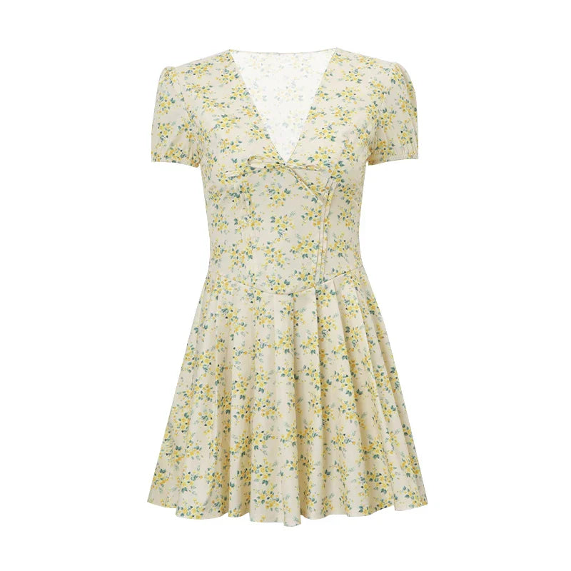 Fleur | Romantische Bloemenjurk Voor Zomerse Dagen