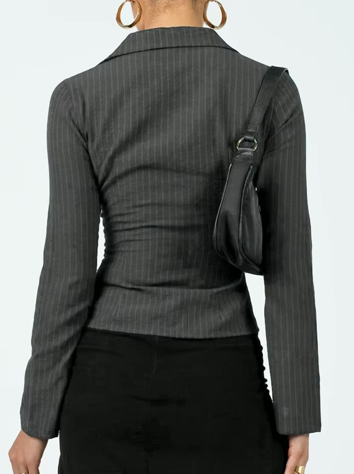 Elegante blouse met lange mouwen - Dames