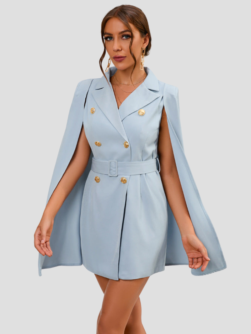 Sabine | Cape Blazer Dress