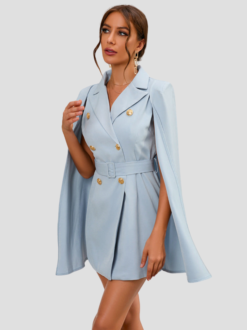 Sabine | Cape Blazer Dress