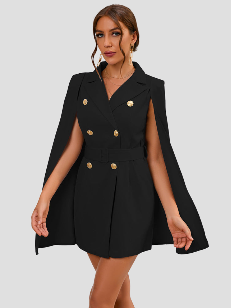 Sabine | Cape Blazer Dress
