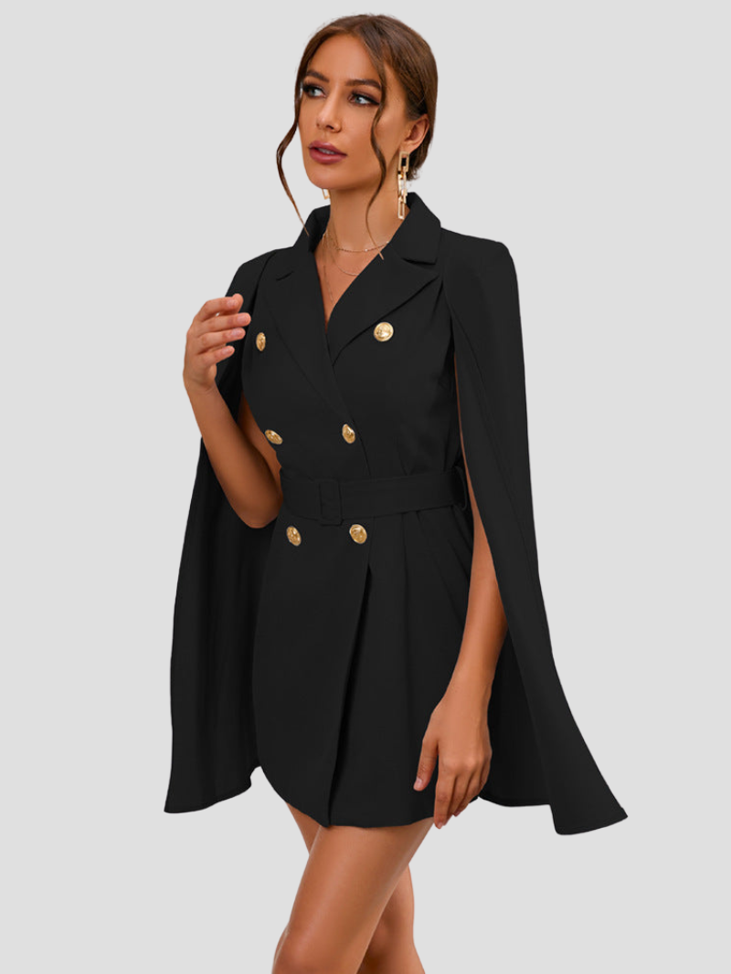 Sabine | Cape Blazer Dress