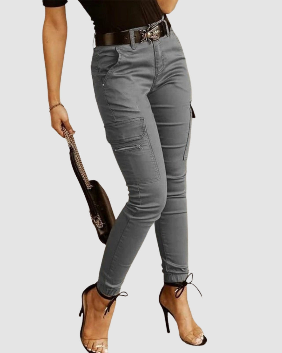 Stijlvolle cargo jeans - Dames