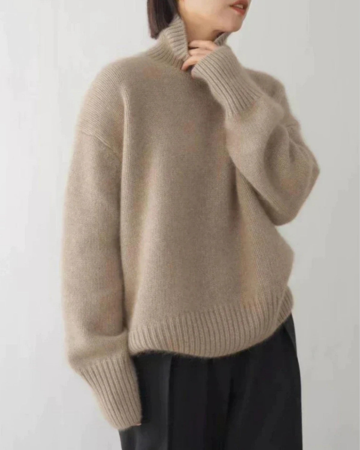 Verfijnde coltrui van kasjmier voor de herfst & winter – Dames