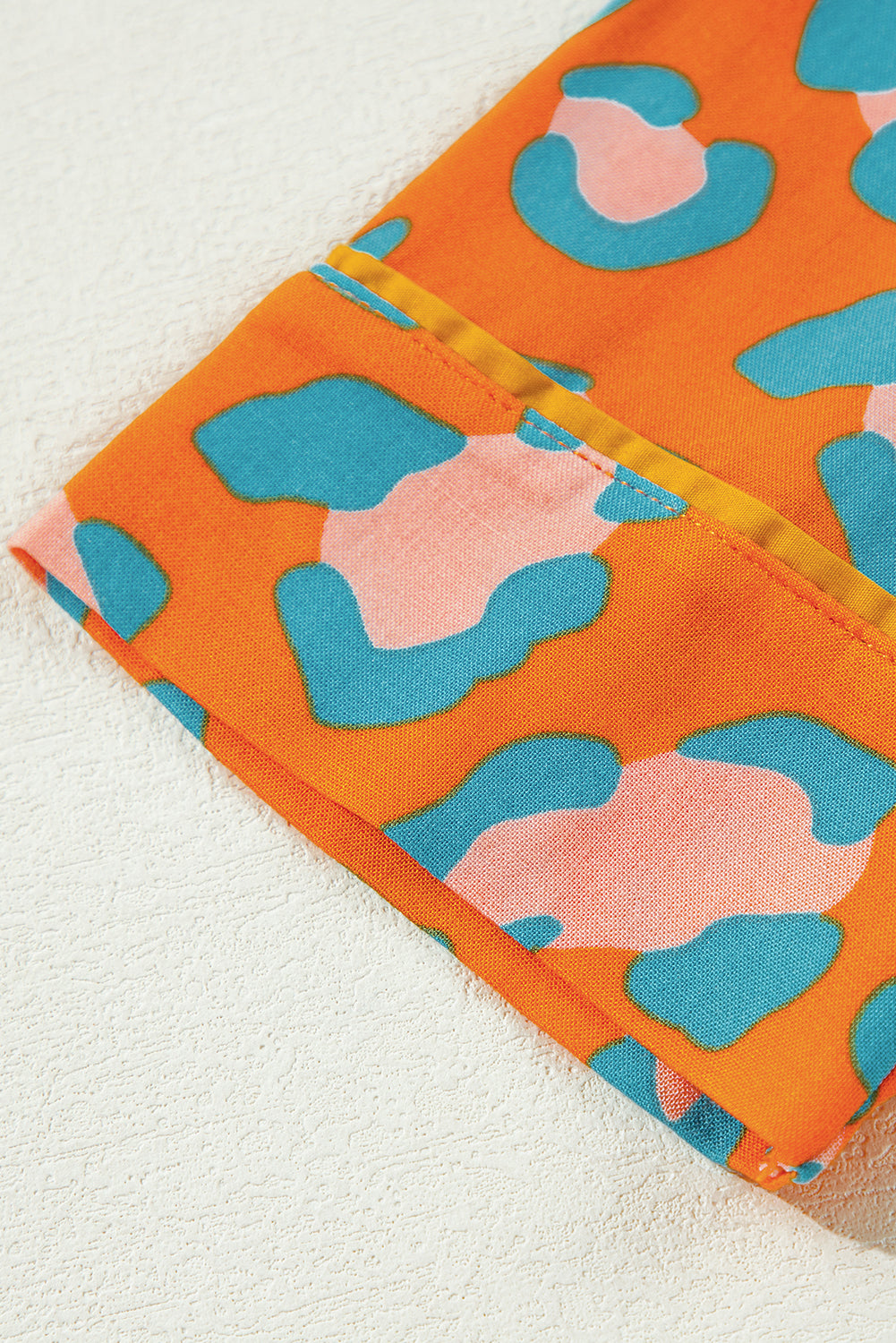 Comfortabele pyjamaset met panterprint van katoenmix voor de zomer – Dames